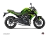 Kawasaki ER 6N Street Bike Airline Graphic Kit Green