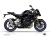 Yamaha MT 10 Street Bike Airline Graphic Kit Black Blue