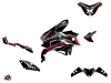 Yamaha MT 10 Street Bike Airline Graphic Kit Black Red