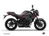 Yamaha XJ6 Street Bike Airline Graphic Kit Black Red