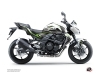 Kit Déco Moto Airline Kawasaki Z 750 Blanc Vert