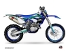 Kit Déco Moto Cross Aktiv Sherco SE / SEF Turquoise