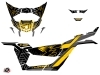 Can Am Maverick X3 UTV Alpha Graphic Kit Black Yellow