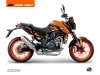 Kit Déco Moto Arkade KTM Duke 690 R Noir Orange