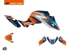 Kit Déco Moto Aspik KTM Super Duke 1290 R Bleu FULL