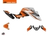 KTM Super Duke 1290 R Street Bike Aspik Graphic Kit Grey FULL