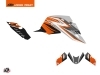 KTM Super Duke 1290 R Street Bike Aspik Graphic Kit Grey