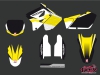 Suzuki 250 RM Dirt Bike Assault Graphic Kit