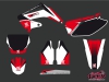 Honda 125 CR Dirt Bike Assault Graphic Kit