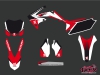 Honda 250 CRF Dirt Bike Assault Graphic Kit