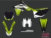 Kawasaki 250 KXF Dirt Bike Assault Graphic Kit