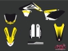 Suzuki 250 RMZ Dirt Bike Assault Graphic Kit