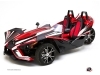 Polaris Slingshot Roadster Atomik Graphic Kit Red White