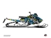 Polaris Axys Snowmobile Aztek Graphic Kit Blue Green