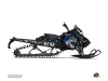 Skidoo REV XM Snowmobile Aztek Graphic Kit Grey Blue