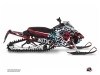 Yamaha Sidewinder Snowmobile Aztek Graphic Kit Red Blue