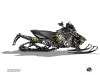 Arctic Cat Thundercat Snowmobile Aztek Graphic Kit Grey Green