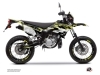 MBK Xlimit 50cc BARBARIAN Graphic Kit Yellow Neon