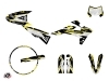 Fantic XM 50 50cc BARBARIAN Graphic Kit Yellow Neon
