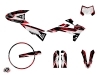 Fantic XM 50 50cc BARBARIAN Graphic Kit Red