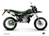 Derbi Xrace 50cc BARBARIAN Graphic Kit Green