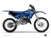 Yamaha 125 YZ Dirt Bike Basik Graphic Kit Blue