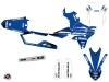 Yamaha 250 WRF Dirt Bike Basik Graphic Kit Blue