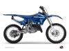 Yamaha 250 YZ Dirt Bike Basik Graphic Kit Blue