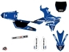 Yamaha 250 YZF Dirt Bike Basik Graphic Kit Blue