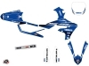 Yamaha 450 YZF Dirt Bike Basik Graphic Kit Blue