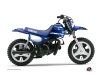 Yamaha PW 50 Dirt Bike Basik Graphic Kit Blue