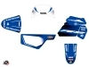 Yamaha PW 50 Dirt Bike Basik Graphic Kit Blue