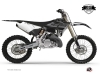 Kit Déco Moto Cross Black Matte Yamaha 125 YZ RTECH Revolution Noir LIGHT