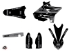 Kit Deco Dirt Bike Black Matte Yamaha 125 YZ UFO Relift Black LIGHT