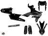 Yamaha 250 WRF Dirt Bike Black Matte Graphic Kit Black