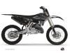 Kit Déco Moto Cross Black Matte Yamaha 250 YZ RTECH Revolution Noir