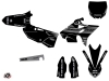 Kit Deco Dirt Bike Black Matte Yamaha 250 YZ RTECH Revolution Black