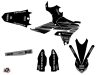 Yamaha 250 YZF Dirt Bike Black Matte Graphic Kit Black LIGHT