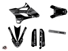 Kit Déco Moto Cross Black Matte Yamaha 85 YZ Noir LIGHT