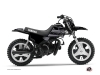 Kit Déco Moto Cross Black Matte Yamaha PW 50 Noir