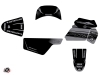 Yamaha PW 50 Dirt Bike Black Matte Graphic Kit Black