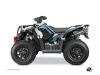 Kit Déco Quad Blade Polaris Scrambler 850-1000 XP Bleu