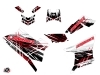 Polaris Scrambler 850-1000 XP ATV Blade Graphic Kit Red