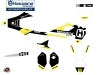 Kit Déco Moto Cross Block Husqvarna TC 85 Noir Jaune