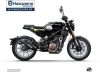 Kit Déco Moto Bobber Husqvarna Svartpilen 125 bleu jaune