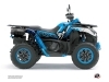 Segway Snarler AT6-L ATV Boggy Graphic Kit Blue
