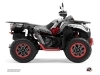 Segway Snarler AT6-S ATV Boggy Graphic Kit Grey