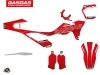 GASGAS EX 300 Dirt Bike Border Graphic Kit Red