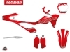 GASGAS EXF 350 Dirt Bike Border Graphic Kit Red