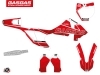 GASGAS MC 65 Dirt Bike Border Graphic Kit Red